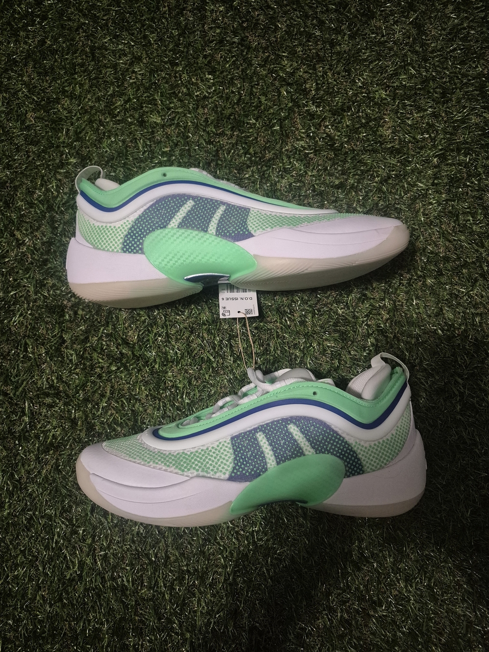 adidas Men's Athletic Shoes in Green, White, Blue